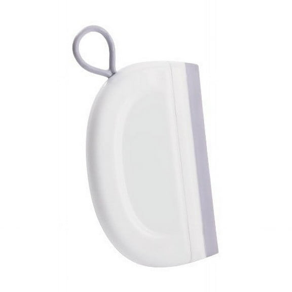 Mini Size Handhold Squeegee for Household, Simple Water Wiper Scraper for Cleaning Mirror Glass Tile Bathroom Kitchen Countertop, Small Silicon Cleaning Scraper with Hanging Design