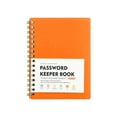 thumbnail image 1 of Mini Size Spiral Password Keeper Book, 5.7"x4.3" Spiral Notebook with Individual Alphabetical Tabs, Internet Address and Password Organizer, Password Logbook for Home Office, Campus Notebooks, 1 of 5