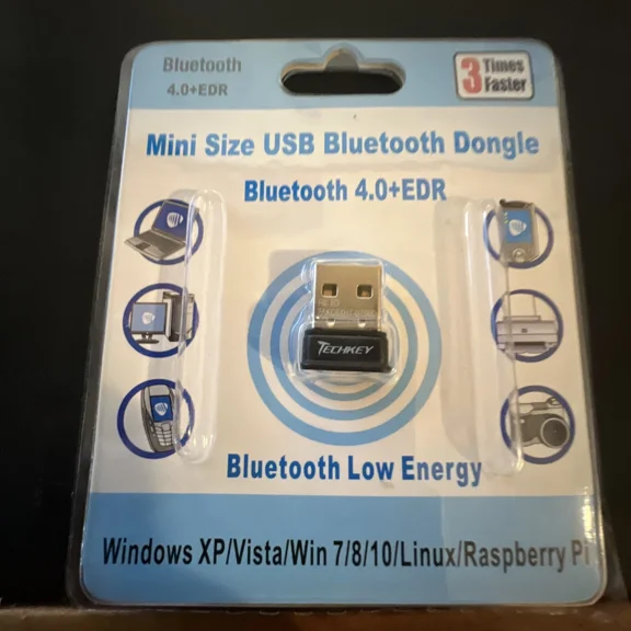 Mini Size Usb Bluetooth Dongle 4.0 + Edr Techkey-001