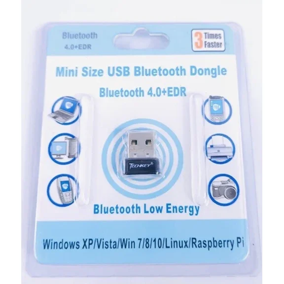 Mini Size Usb Bluetooth Dongle 4.0 + Edr Techkey-001