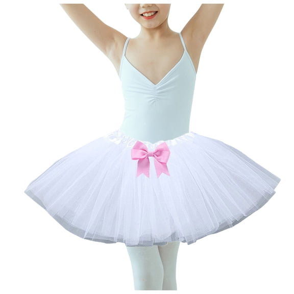 Mini Skirts For Girls Dancing Skirt Color Block Mesh Ballet Tutu Outfits Party Carnival Dance Dress 2026 Fashion Outfits