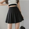 thumbnail image 1 of Mini Skirts Womens 2025 Summer Japanese School Pleated Skirts High Waist Kawaii Cute Pink Plaid Skirt Uniform Harajuku Jupe, 1 of 10