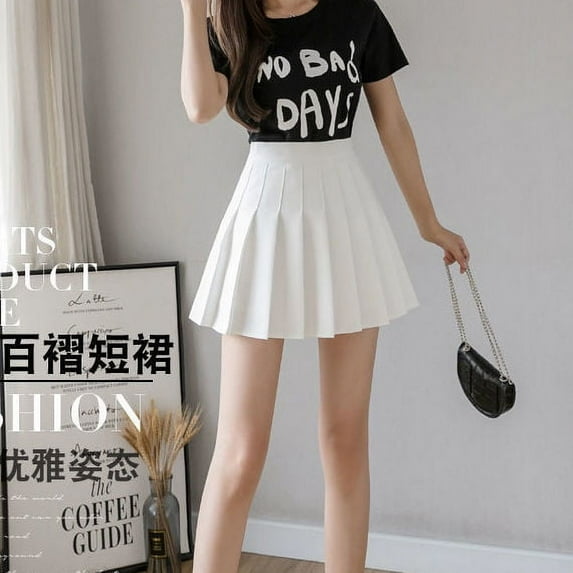 Mini Skirts Womens 2025 Summer Japanese School Pleated Skirts High Waist Kawaii Cute Pink Plaid Skirt Uniform Harajuku Jupe