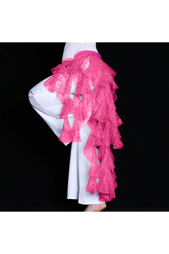 Mini Skirts for Young Women Y2K Ruffle Tiered for Teens Ball Dance Performance Party