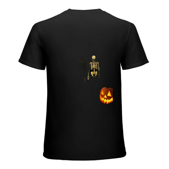 Mini Skull Statue, Small Skull Halloween Craft Ghost House Accessories Party Pet Picture, Skull Design Shirt, Art Display, T-shirt Gift Casual Breathable Men, Women, Boys, Girls