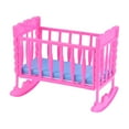Mini Sleeping Swinging Bed Children Simulation Home Pretend Play Toy