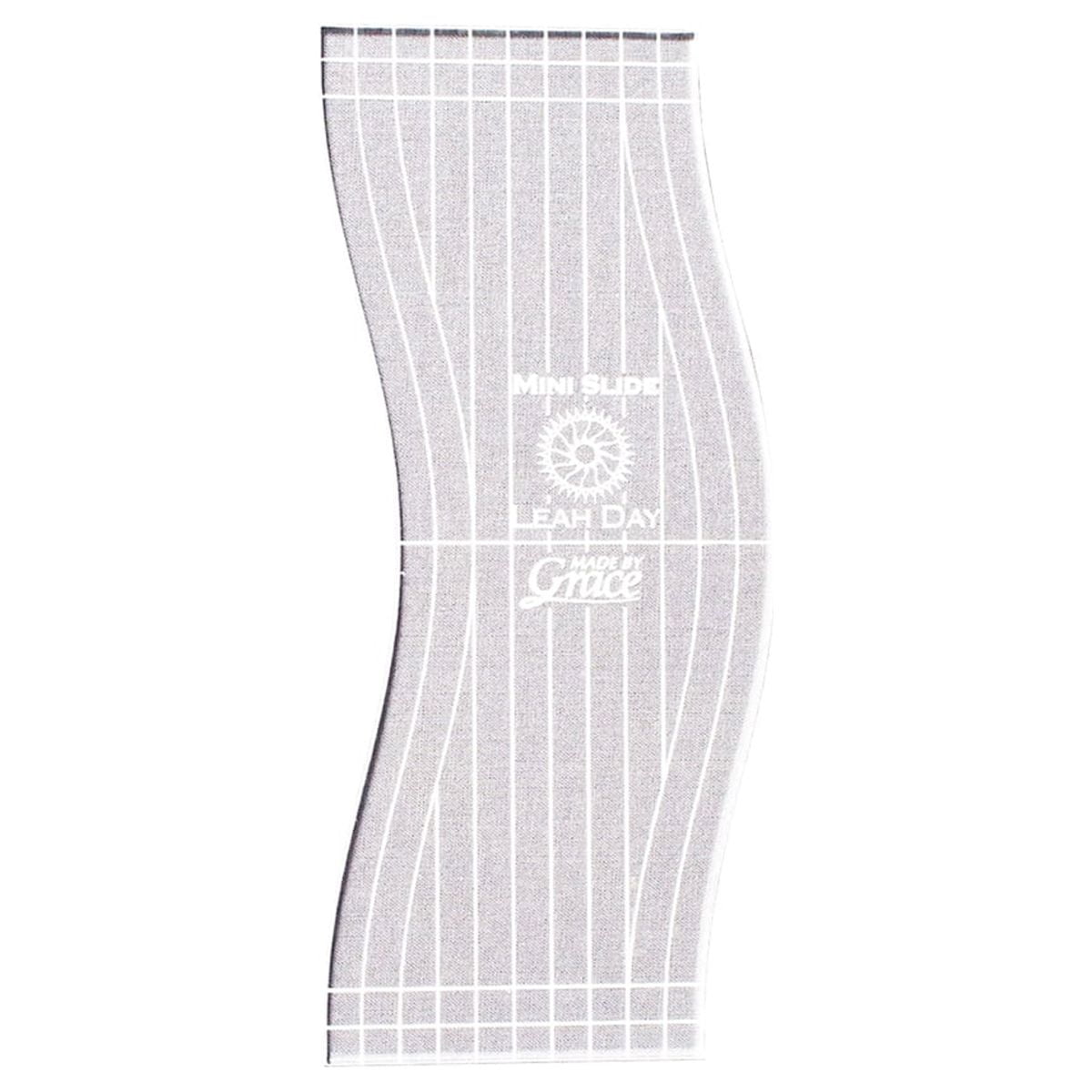 Mini Slide Ruler - 1/8" Mini Slide Beginner Quilting Ruler for Deep Curves