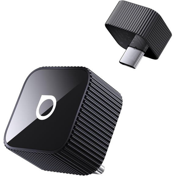 Mini Slim, 2026 Upgrade 2in1 & Adapter, Plug & Play, WLAN Dual-Band 2.4G+5G, Auto Reconnect, Compatible with After 2016 with Wired / (USB Type-C)