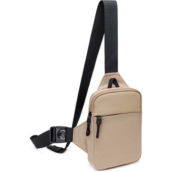 Mini Sling Bag for Men Women, Waterproof Utility Crossbody Backpack Chest Bag for Hiking Travel Sports Running