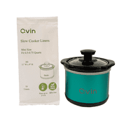 Mini Slow Cooker 0.65qt20oz warmer, fondue pot set,chocolate melting pot blue