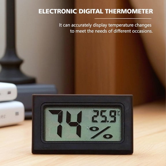 Mini Small Digital Electronic Temperature Humidity Meter Gauge Indoor Thermometer Hygrometer LCD Display Celsius