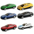 Mini Small Pull Back Car Toys for Toddler Gift Cars for Kids 6 Pack