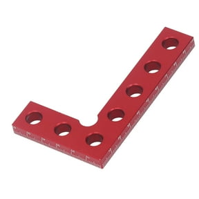 Mini Small Square Center Finder Tool 90 Degree Quick Measuring Aluminum Alloy Woodworking Ruler for Machinist Carpenters