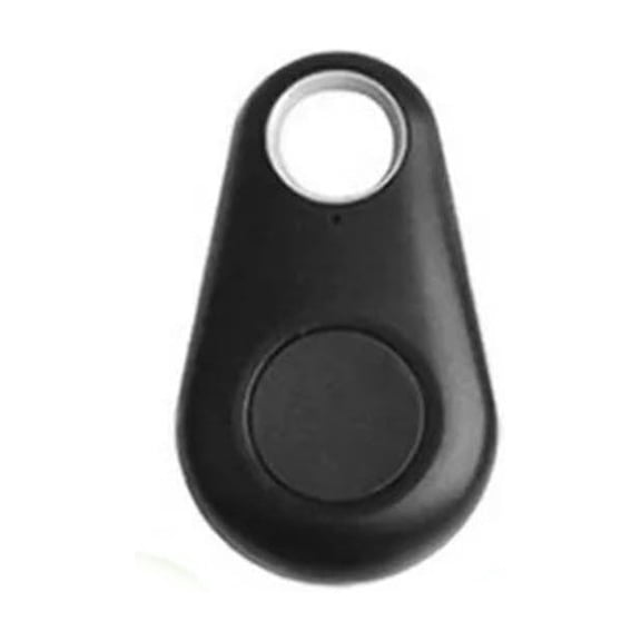 Mini Smart Item Locator Tracker Wireless Anti-Lost Alarm Device Battery Powered Portable Positioning Tool for Key Bag Wallet Pet Car Black