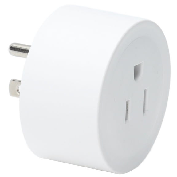 Mini Smart Plug WiFi Outlet Socket for Home Appliances, Remote Control Smart WiFi Socket, Compatible with iOS and Android, White