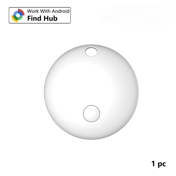 Mini Smart Tracker Tag for Android, Bluetooth Anti-Lost Locator Compatible with Find Hub App for Keys Wallet Bag Bicycle Car Tracking