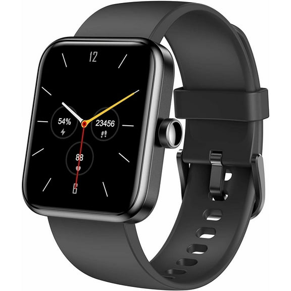 Mini Smart Watch Alexa Fitness Tracker 5ATM Waterproof 1.5" Touch Screen