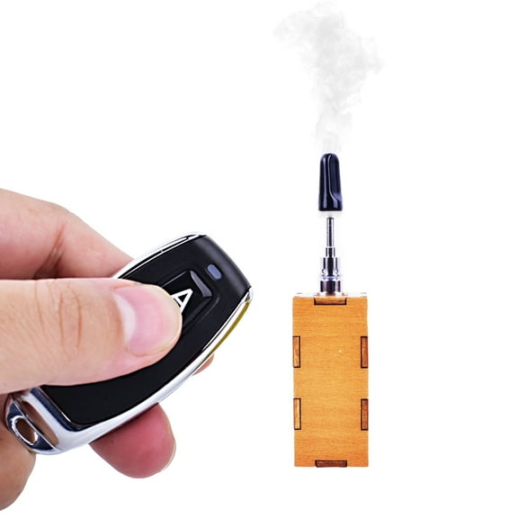 Mini Smoke Machine Fog Portable,Wireless Remote Control Fog Machine Suitable for Food, Photography ,Outdoor Activities, Party,Cosplay,Stage Effect