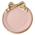 thumbnail image 1 of Mini Snack And Dessert Plates, Elegant Cake Serving Platters for Home Or Party Use Pink, 1 of 2