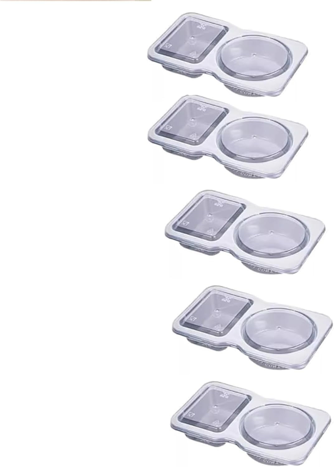 Mini Snack Containers, Mini Snack Pack Container with Lids, Mini Snack ...