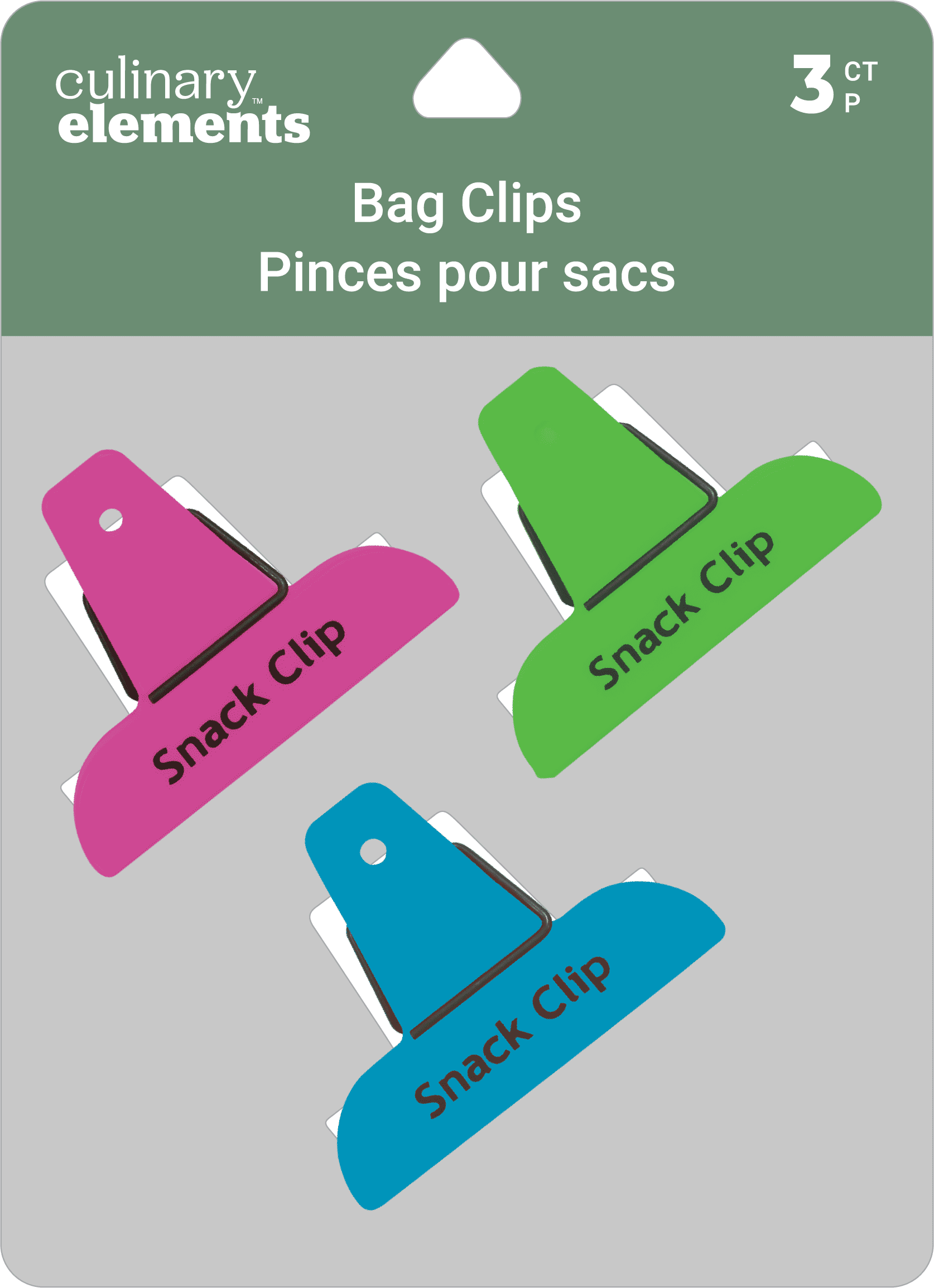 Mini Snack Saver Clips 3 Count