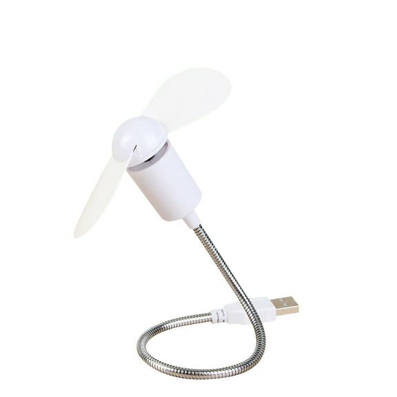 Mini Snake Fan Silent Soft Leaf Can Bend Laptop Usb Fan For Office Desk 12.2 X 4.13 X 1.42 Inch