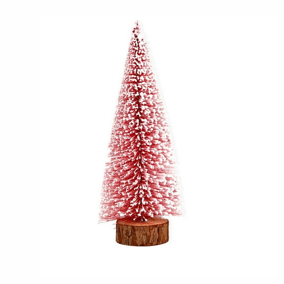 Mini Snowflake Christmas Tree Ornament Festival Home Decoration Piece for Bar Shopping Mall Window and Tabletop Display Holiday Decor