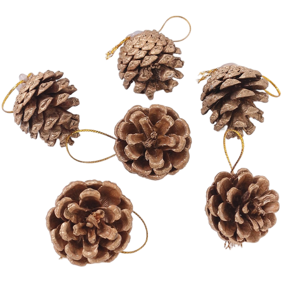 Mini Snowy Christmas Pine Cones Diy Small Desktop Christmas Tree With Pine Cones