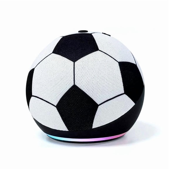 Mini Soccer-shape Ball Portable Bluetooth Speaker, Wireless 5.1 LED Light Mini Speaker, Sports Fan Gift for Outdoor Travel Party