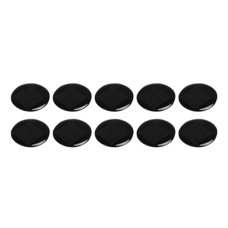Mini Solar Panel Cell 0.5V 140mA 0.07W 32mm for DIY Project Pack of 10