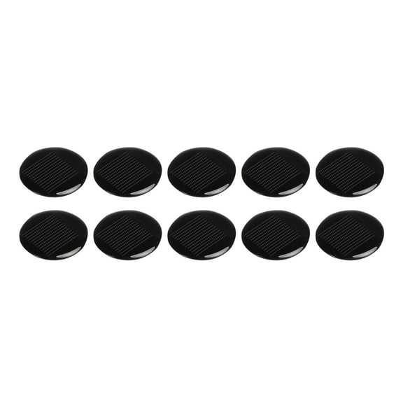 Mini Solar Panel Cell 0.5V 140mA 0.07W 32mm for DIY Project Pack of 10