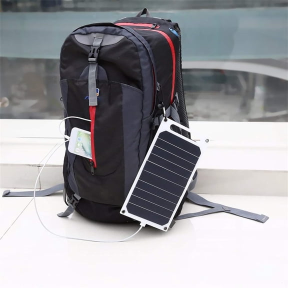 Mini Solar Panel Slim Light Cell USB Battery Charger Portable Chargers Bank For Phone Car Outdoor Camping LED Interface