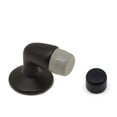 thumbnail image 1 of Mini Solid Brass Floor Mounted Gooseneck Door Stop In Oil-Rubbed Bronze, 1 of 2