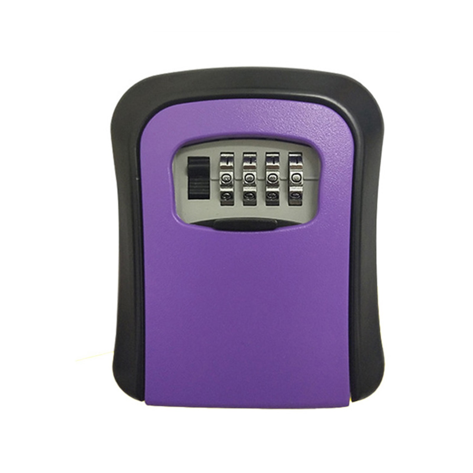 Mini Solid Color Key Box , Password Lock Door Cat Eye Metal Outdoor Wall-mounted Anti-theft Lock Box for Home Indoor Security ,Security and Anti-Theft