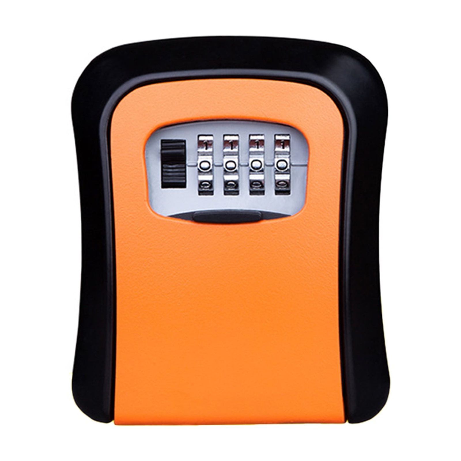 Mini Solid Color Key Box , Password Lock Door Cat Eye Metal Outdoor Wall-mounted Anti-theft Lock Box for Home Indoor Security ,Security and Anti-Theft