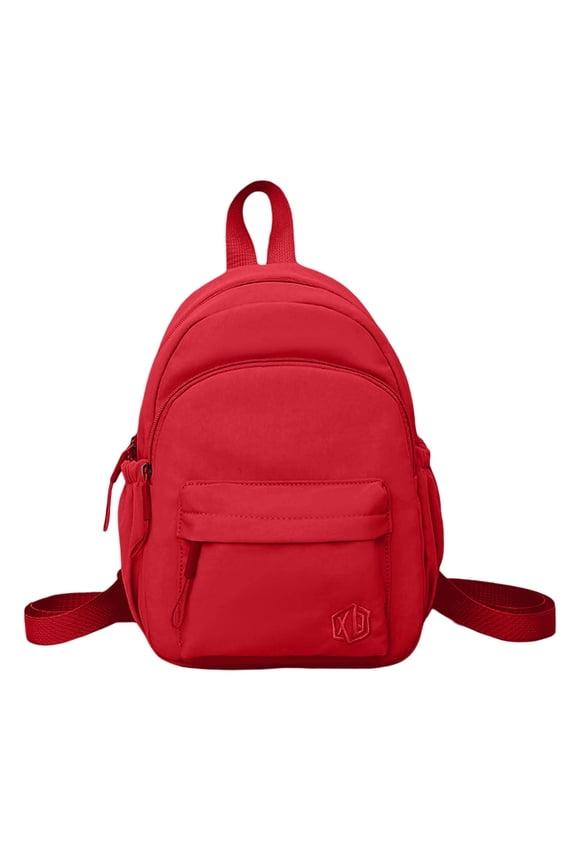 Mini Solid Color Lightweight Backpack Small Capacity Adjustable Straps Waterproof Casual Ages 3rd 4th 5th 6th Teen Daily Travel Back To School Mini Bookbag