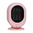 thumbnail image 1 of Mini Space Heater, 1500W Small Desk Heater, 2 Gears Adjustable, PTC Ceramic Heating, Tip-over & Overheat Protection, Fast Heating and Super Quiet Heater Fan for Office Home, 1 of 7
