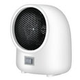 thumbnail image 1 of Mini Space Heater, Portable Ceramic Heater, Compact 400W Energy Efficient Fan Heater with Overheat Protection, Quiet Operation for Home Office Indoor Use, US Plug, 1 of 2