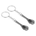 thumbnail image 1 of Mini Spanner Wrench Keychain, Multifunctional Hardware Tool Key Chain Creative Convenient Pocket Tools Keychain Silver, 1 of 7