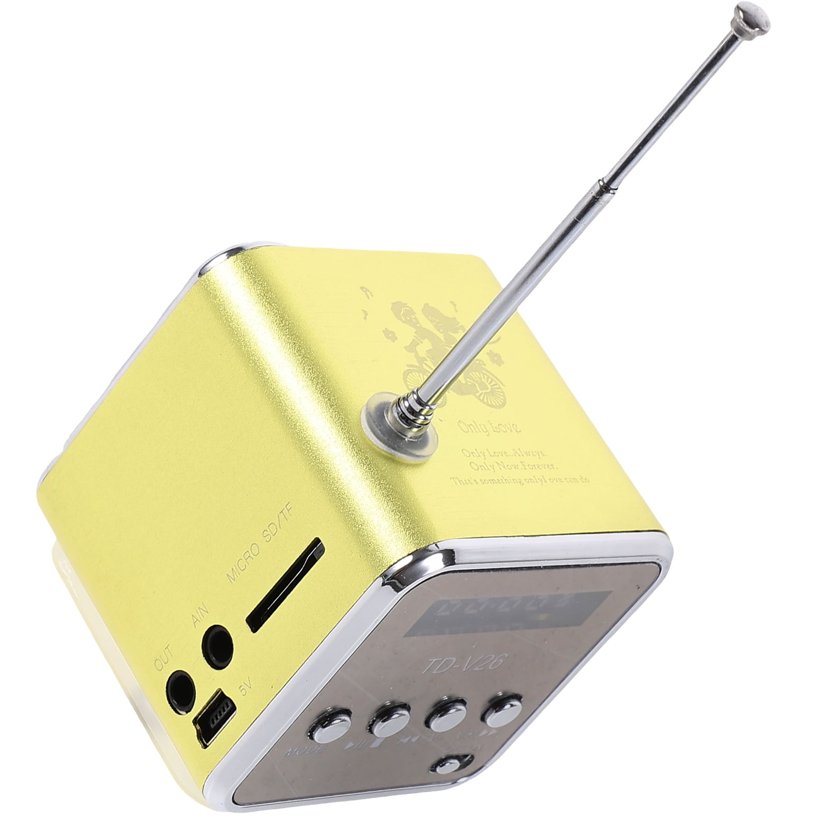 Mini Speaker Desktop Wireless Computer Speakers Bass Music Player