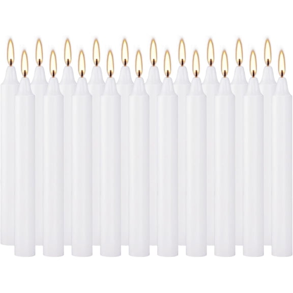 Mini Spell Chime Taper Candle Set of 20, 4 Inch Tall Unscented Rituals Candles for Altar Meditation Supplies RitualsTaper Candle (Multicolor, Set of 20)