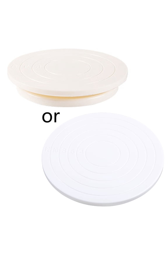 Mini Spinning Cake Decorating Stand 360 Degree Revolving Cookie Swivel Stand
