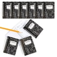 thumbnail image 1 of 2 1/2" x 3 1/2" Bulk 144 Pc. Mini Black & White Paper Spiral Notebooks, 1 of 1