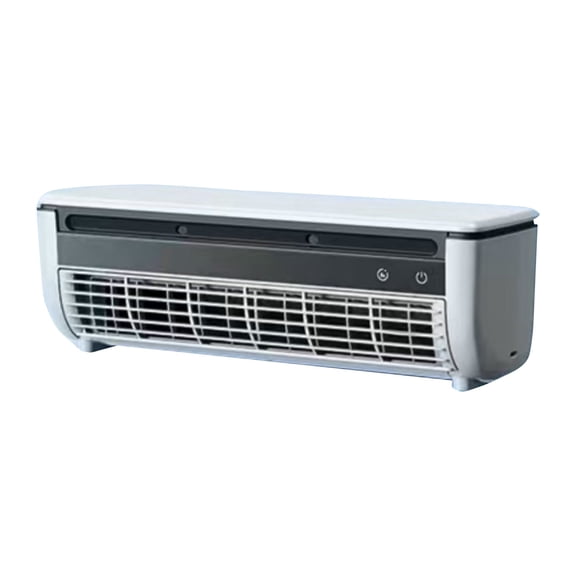 Mini Split Air Conditioner,Wall Mounted Ductless Portable AC Unit with Remote Control,3 Speed Cooling Fan for Bedroom, Kitchen,Office and Small Spaces (White)