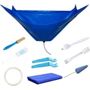 Mini Split Cleaning Kit   Air Conditioner Cleaning Bag for Mini Split Air Conditioners   AC Cleaning Cover with Drainage Hose for Home Wall Mounted Units