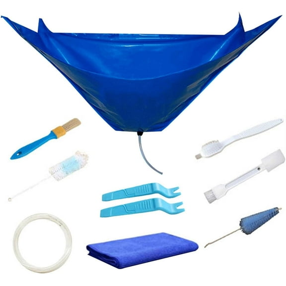 Mini Split Cleaning Kit,air Conditioner Cleaning Kit Air Duct Cleaning Kit Mini Split Cleaning Bag for Mini Split Air Conditioners Air Conditioning System Cleaning Tools