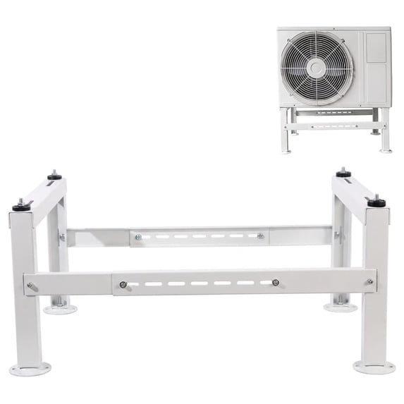 Mini Split Ground Stand 9000-60000 BTU 770 lbs 33-43 Inch Adjustable ...