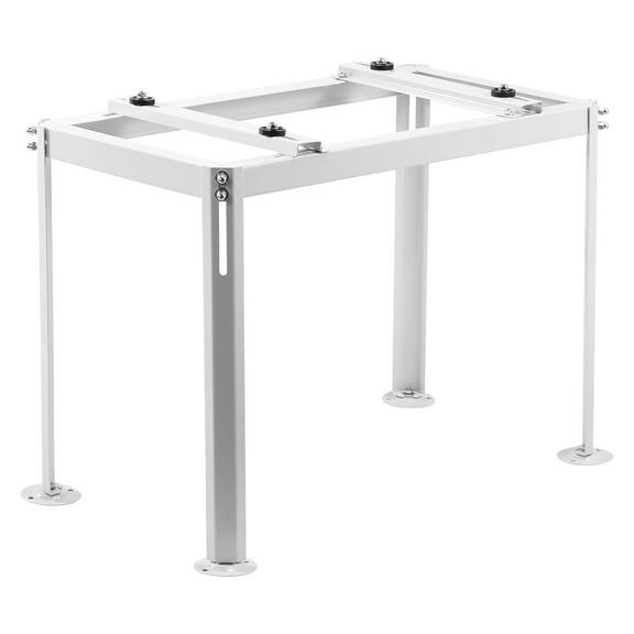 Mini Split Ground Stand Adjustable Anti Vibration Stand for 9000 to 18000 BTU Ductless Air Conditioner Heat Pump Heavy Duty AC Base Bracket Floor Mount with 441 LBS Max Load Capacity