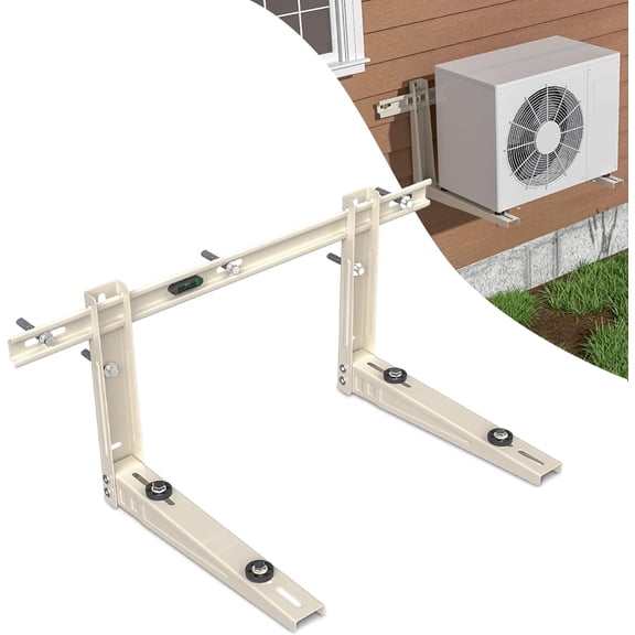 Mini Split Mounting Bracket with Crossbar for Mini-Split AC 7000 BTU to 12000 BTU