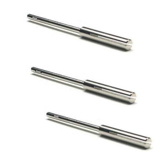Mini Split Reinforced Mandrels Straight 3/32 Shank Jewelry Flexshat Rotary 3Pcs